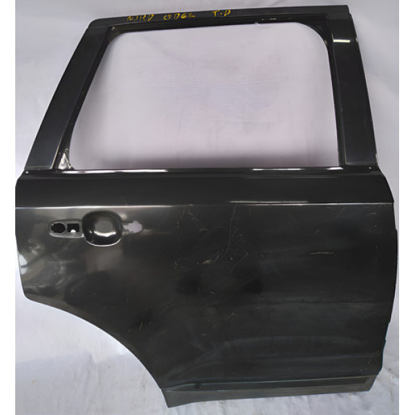 Porta Traseira Direita Ford Edge 11 A 14  Preto Direito Traseira