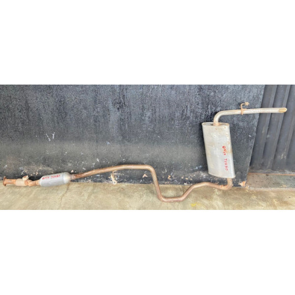 Escapamento Gm Onix Turbo Sedan 1.0 2020 A 22 Leve Amassado