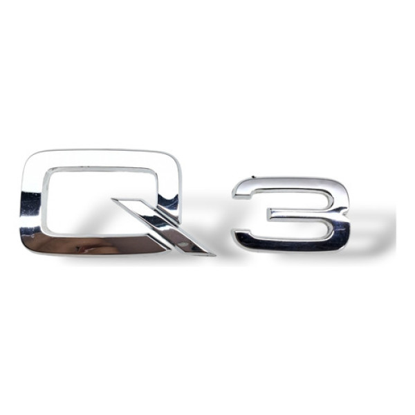 Emblema Letras Audi Q3 2015 2016 2017 2018 2019  Crimado