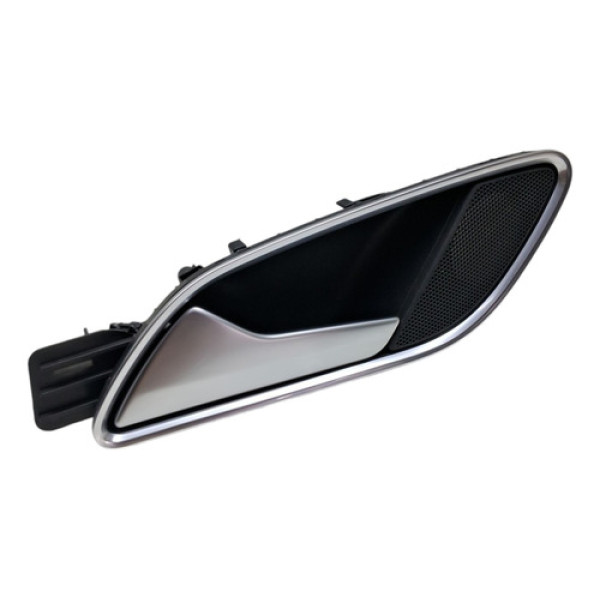 Maçaneta Interna Traseira Esquerda Audi Q3 1.4 2015 A 2019 Prata Traseira