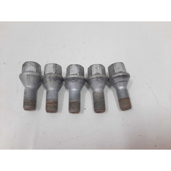 Jogo C/ 5 Parafuso Roda Jeep Renegade 1.8 Flex 2016 A 2021