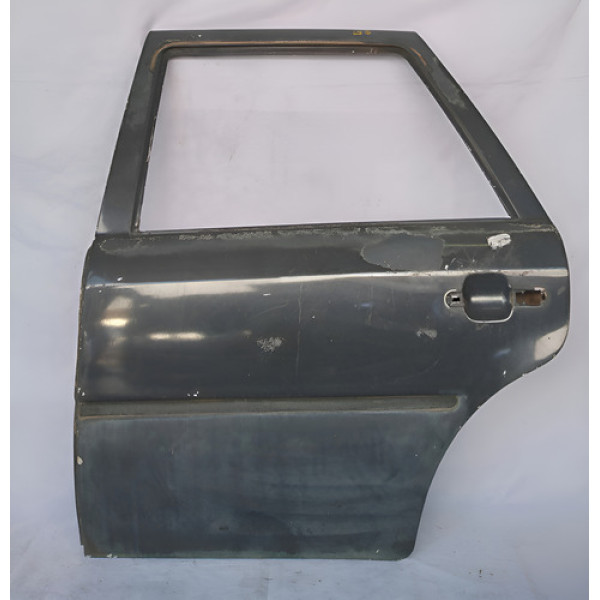 Porta Traseira Esquerda Volkswagen Gol G3 2001 A 2008 - Traseira - Direito - Preto