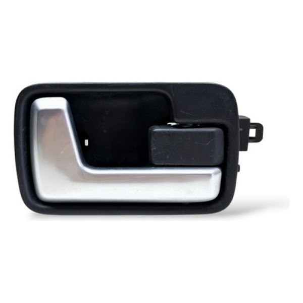 Maçaneta Interna Dianteira Direita Discovery  2005 A 2009 Prata Dianteira