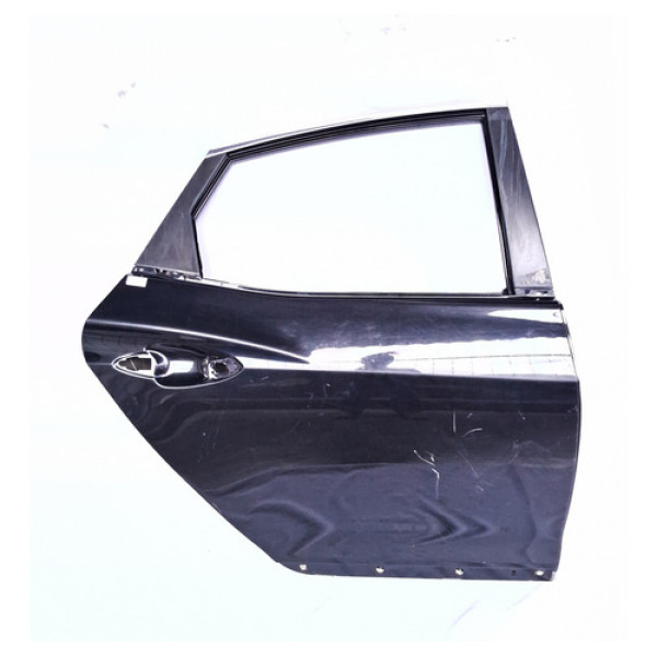 Porta Traseira Direita Azera 2012 2013 2014 2015 16 Preto Direito Traseira