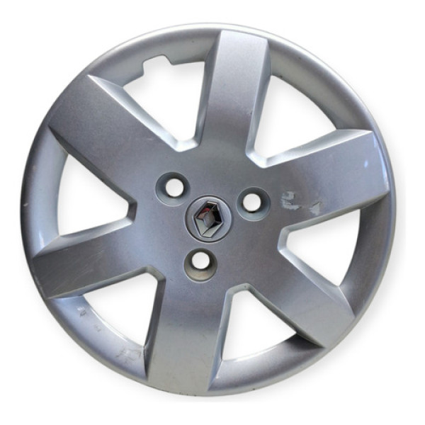 Calota Aro 14 Prata Kwid 2018/  Cinza