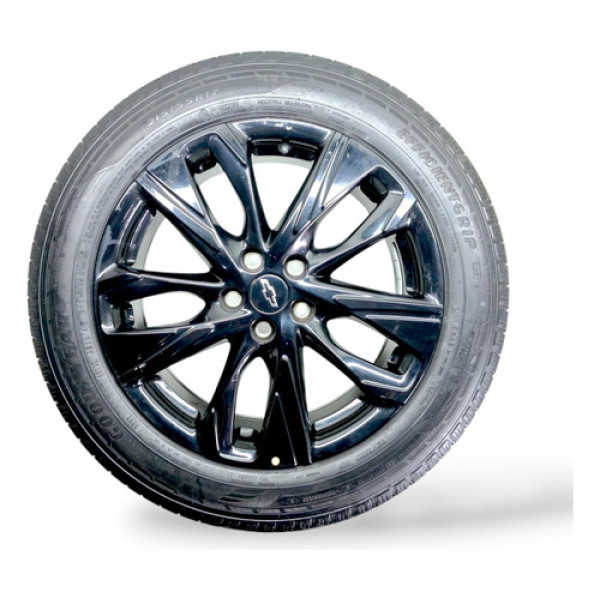 Roda Avulsa Liga Leve Aro 17 Black Gm Tracker Rs 2024 C/pneu Preto