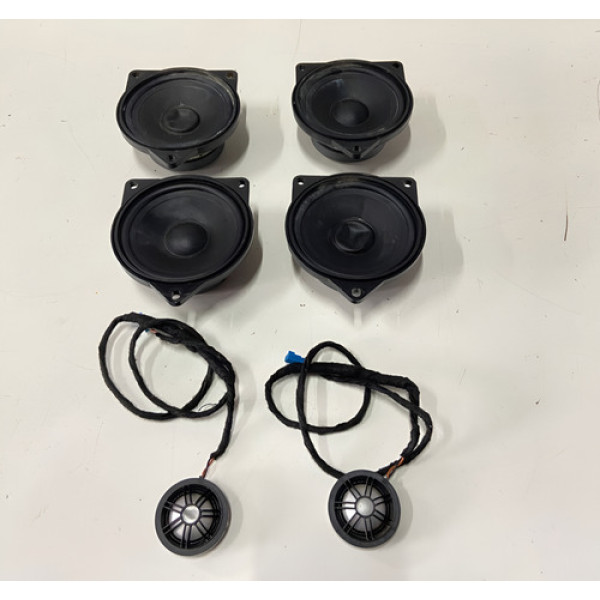 Kit Alto Falante Bmw X5 2011 4.4 Biturbo Preto