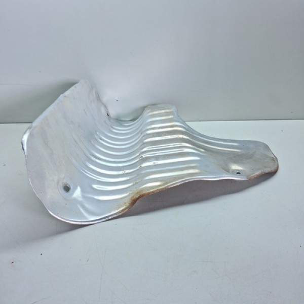 Defletor Calor Escapamento Honda Civic G10 1.5 2017 A 2021 Plata