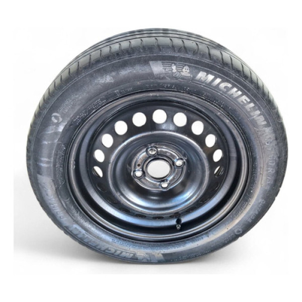 Roda Aro15 Hb20 Pneu 185 60 15 Prateado