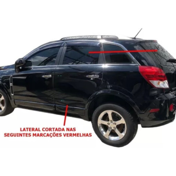 Retalho Lateral Traseira Esquerda Gm Captiva 2008 2009 2010