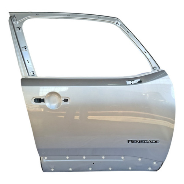 Porta Dianteira Direita Jeep Renegade 1.8 Flex 2017 A 2021 Dianteira Direito Cinza