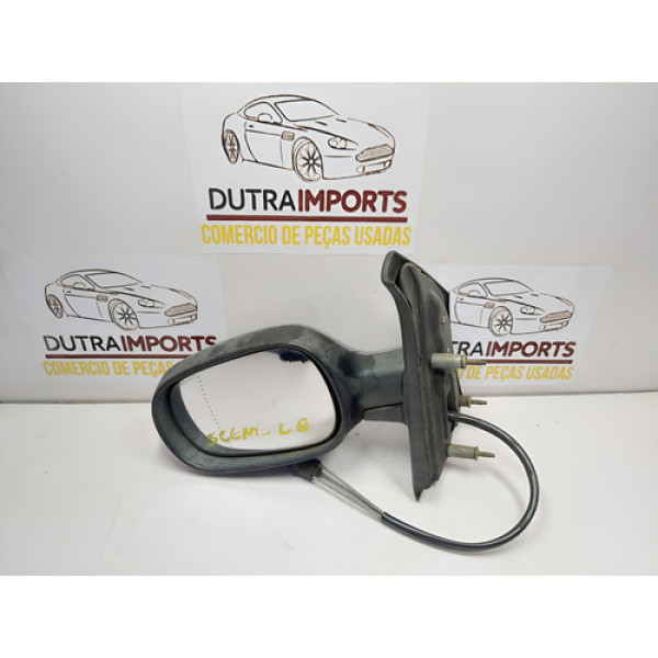 Retrovisor Esquerdo Manual Renault Scenic 2001 E1010461
