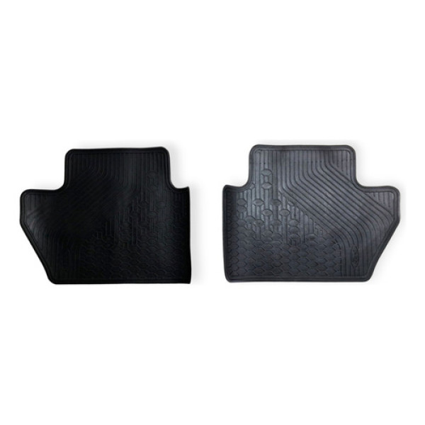 Jogo Tapete Traseiro Ford Ka 2015 2016 2017 2018 2019 20 21  Preto