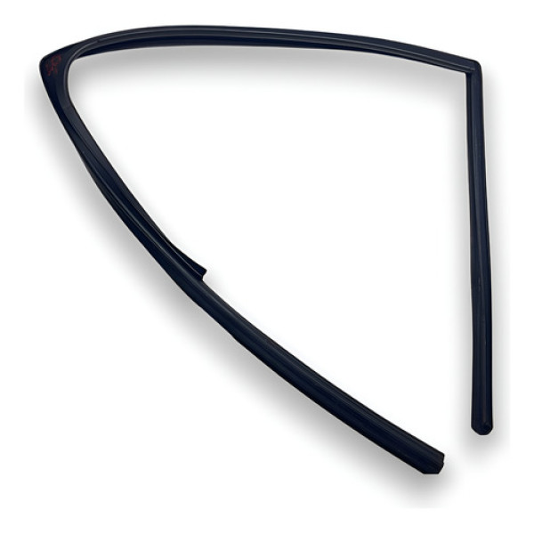 Canaleta Vidro Porta Traseira Direita Fusion 2006 A 2012 Preto