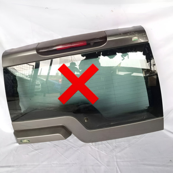 Tampa Traseira Sem Vidro Land Rover Discovery 3 2006 A 2009 Cinza