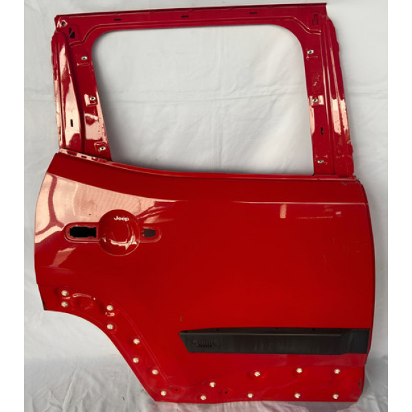 Porta Traseira Direita Jeep Renegade 2015 A 2022 Traseira Direita Vermelho