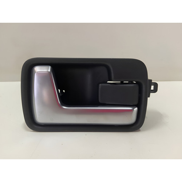 Maçaneta Interna Traseira Direita Land Rover Discovery 3  Prata Traseira