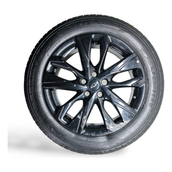 Roda Avulsa Liga Leve Aro 17 Tracker Rs 2024 C/pneu Detalhe Preto