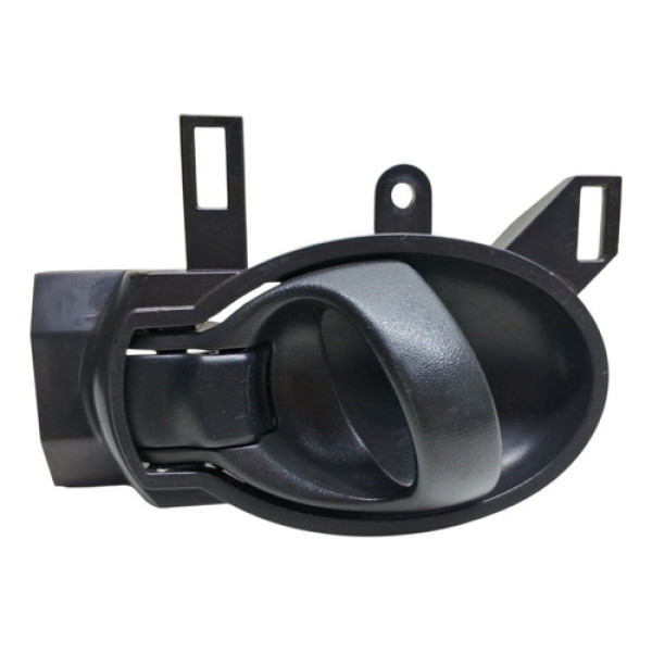 Maçaneta Interna Direita Versa March 2012 A 2020 Preto Dianteira/traseira