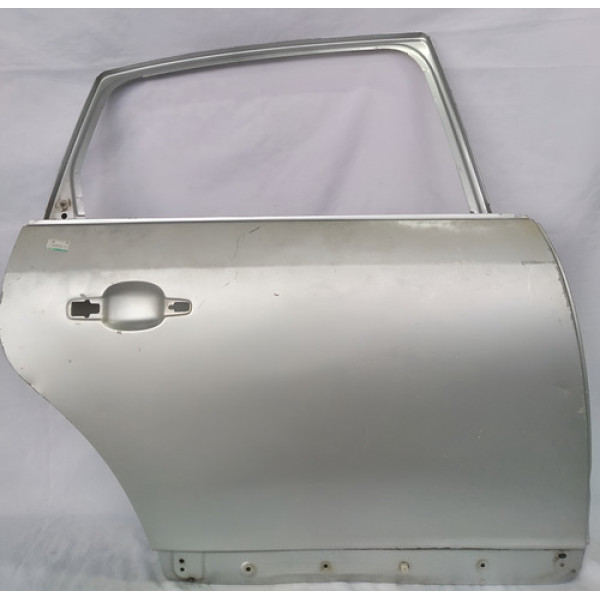 Porta Traseira Direita C4 Pallas  05 A 13 Com Detalhes  - Traseira - Prateado
