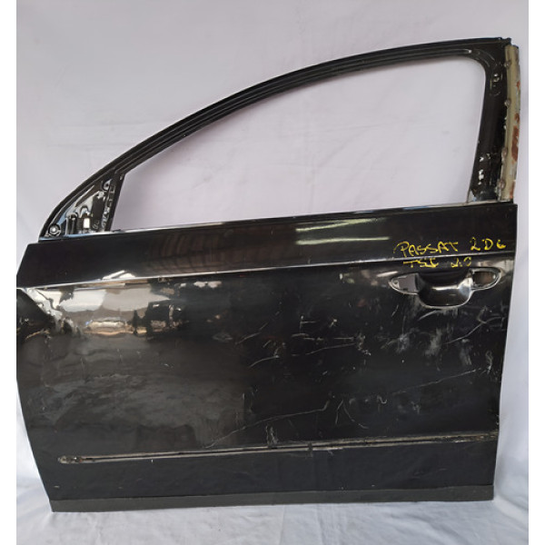 Porta Dianteira Esquerda Volkswagen Passat 06 A 11 Detalhe Dianteira Esquerda Preto