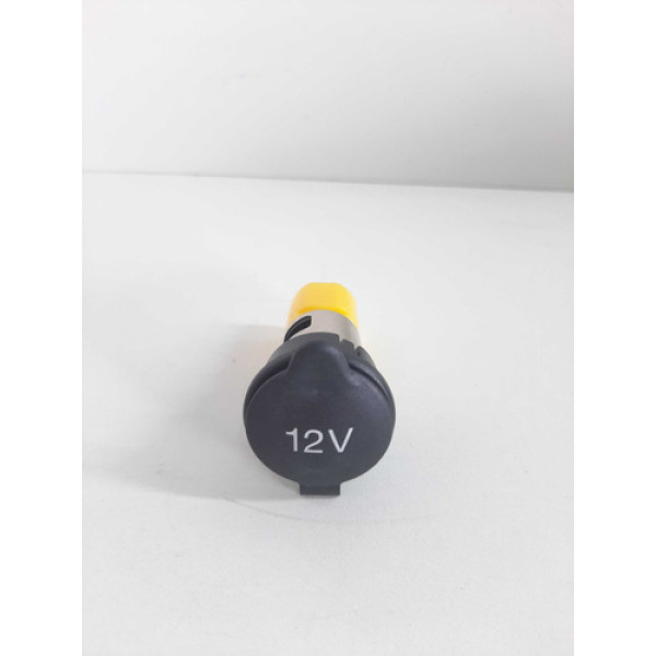 Tomada 12v Ford Ka 2019 2020 2021 Preto