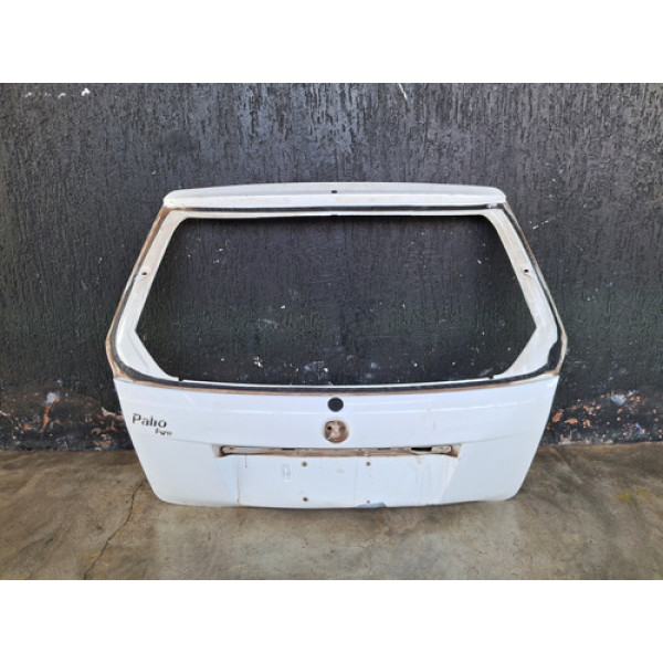 Tampa Traseira Fiat Palio Fire Sapão 2006 A 2015 Amassada Branca