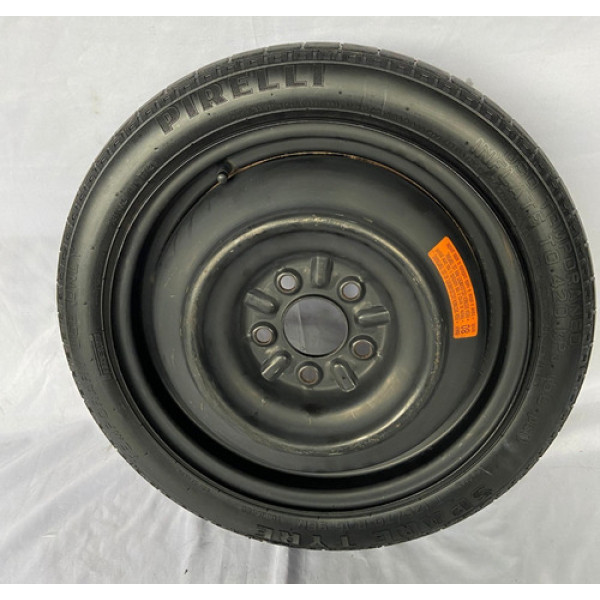 Estepe Fino Honda Civic G10 5x114,3 Med. R16 Prateado