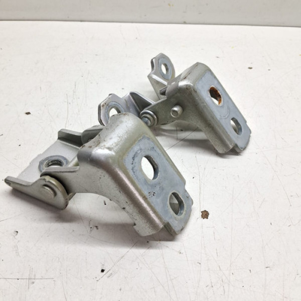 Par Dobradiças Porta Dianteira Direita Fluence 2011 A 2018