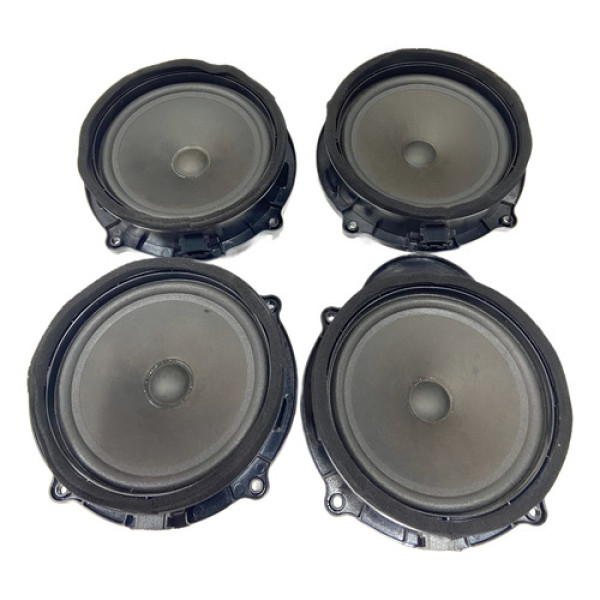 Kit Auto Falantes Porta Land Rover Discovery 3 2.7 2006 A 09 Preto